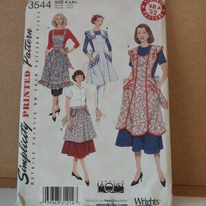 SEWING PATTERN Simplicity 3544 NEW Uncut